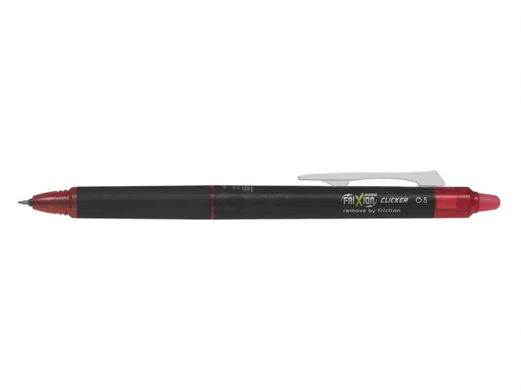 Pilot Frixion Point Clicker 0.5mm Bolígrafo Retráctil Borrable Color Rojo