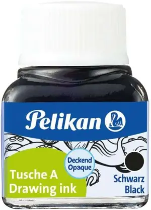 Pelikan Tinta China 523 N17 10ml Negro