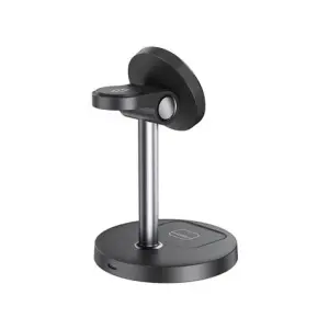XO CX038 Cargador Inalambrico Magnetico Rapido - 15W - Sujecion Magnetica - Color Negro