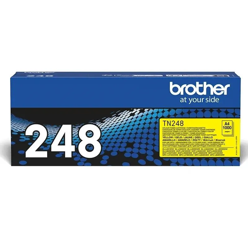 Brother Tóner Amarillo HL-L3220CW, L-3220CWE, L-3240CDW, DCP-L3520CDW, MFC-L3740CDW