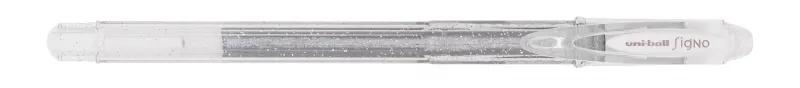 Uni-ball Signo Sparkling UM-120SP Roller Tinta Gel 1mm Plata Efecto Purpurina
