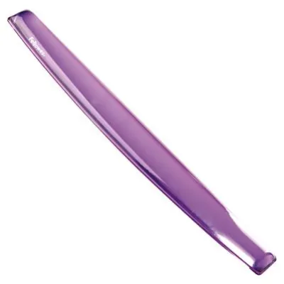 Fellowes Reposamuñecas Gel Crystal Violeta para Teclado