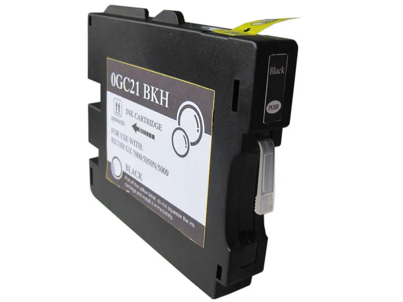 Ricoh Gc21K Negro Cartucho De Tinta Pigmentada Generico - Reemplaza 405532/405536