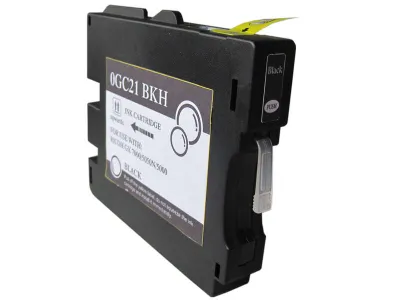 Ricoh Gc21K Negro Cartucho De Tinta Pigmentada Generico - Reemplaza 405532/405536