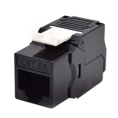 WP Keystone Cat. 6a UTP RJ45 Hembra Negro