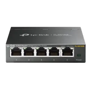 TP-LINK SG105E Switch Semigestionable 5 Puertos Gigabit Carcasa Metálica