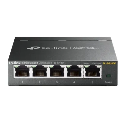 TP-LINK SG105E Switch Semigestionable 5 Puertos Gigabit Carcasa Metálica