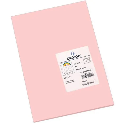 Iris Cartulina 297X420Mm 185Gr Rosa -50U-
