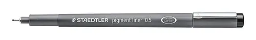 Staedtler Rotulador Calibrado Pigment Liner 0.5Mm Negro