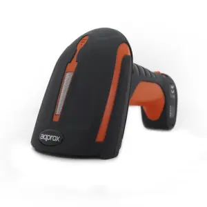 Approx Scanner Código de Barras Inalámbrico 1D Industrial IP67 2.4GHz USB Bluetooth 12h Autonomía