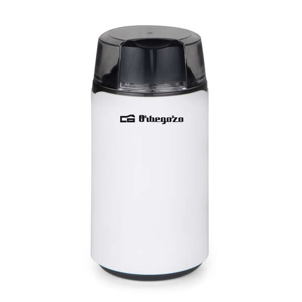 Orbegozo Mo 3200 Molinillo De Cafe - Potencia De 200W Para Molienda Fina - Cuchilla De Acero Inoxidable Duradera - Diseño Compacto Y Funcional Para Tu Cocina
