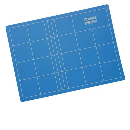 Dahle 10693 Plancha de Corte A1 60x90cm - 5 Capas con Nucleo Resistente al Corte - Lineas de Orientacion - Color Azul