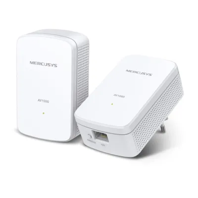 Mercusys MP500 Kit HomePlug con Conexión LAN Gigabit - 2 Unidades