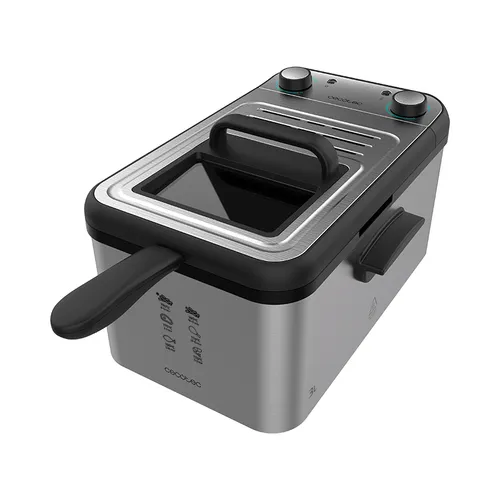 Cecotec CleanFry Infinity 3000 Freidora Independiente 3 L 2400 W Acero Inoxidable