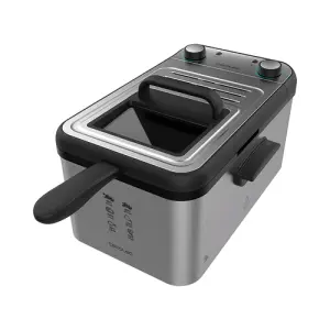 Cecotec CleanFry Infinity 3000 Freidora Independiente 3 L 2400 W Acero Inoxidable