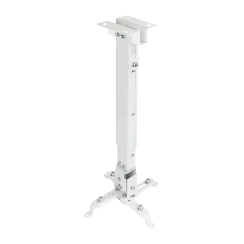 Tooq Soporte Universal de Techo para Proyector Inclinable y Giratorio 20Kg Blanco
