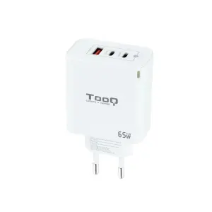 TOOQ Cargador USB-C 45W TQWC-GANQC2PD65WT 2xUSB-C PD 1xUSB-A QC Blanco