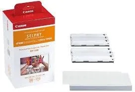 Canon RP-108 Value Pack Original - 2 Kits de Tinta para 54 Impresiones y 108 Hojas de Papel Foto 100x148 mm