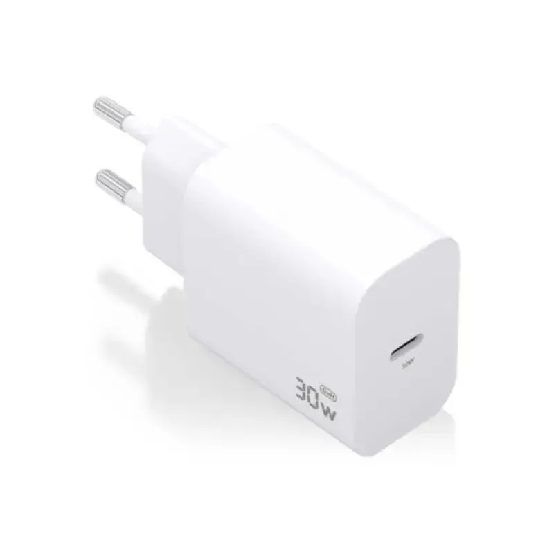 Aisens Cargador GaN 30W USB-C PD 3.0 Color Blanco