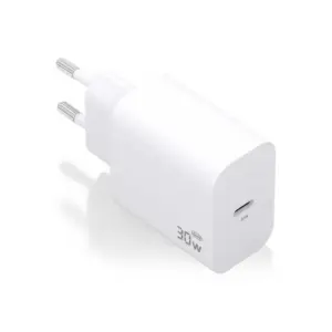 Aisens Cargador GaN 30W USB-C PD 3.0 Color Blanco