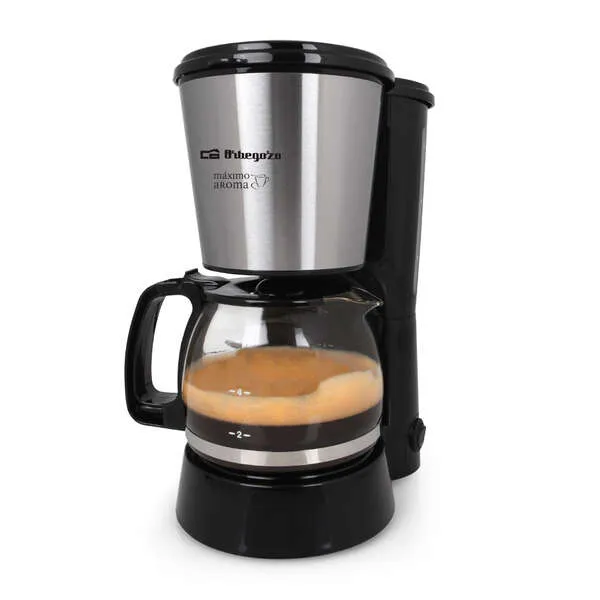 Orbegozo Cg 4016 Cafetera De Goteo Aroma Perfecto - Potencia 650W - Capacidad 6 Tazas - Filtro Permanente - Deposito Con Indicador De Nivel De Agua - Mantenimiento Caliente 30Min - Desconexion Automatica