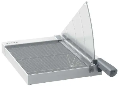 Leitz Guillotina de Papel A4 - Corta Hasta 8 Hojas - Cuchilla de Acero Inoxidable - Compacta y Ligera - Gris Antracita