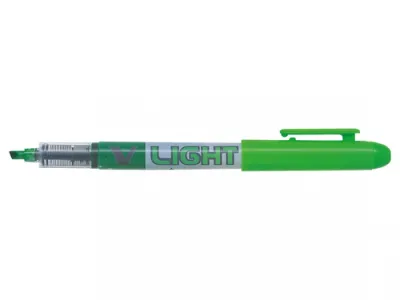 Pilot Marcador Fluorescente V Light Verde