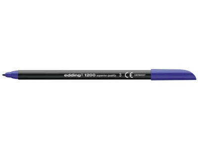 Edding Rotulador 1200 Punta Fina Azul