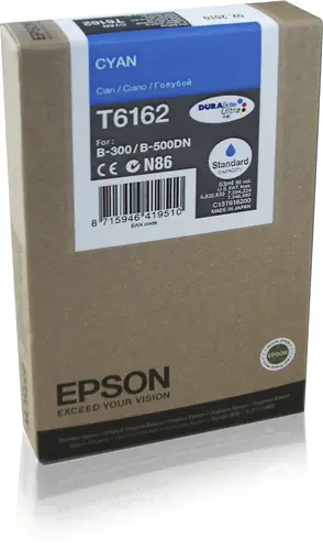 Epson T6162 Cartucho de Tinta Pigmentada Cyan - Reemplazo C13T616200