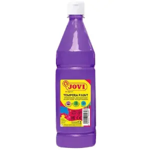 Jovi Tempera Paint Líquida 1000ml - Base Agua - Color Violeta - Secado Rápido