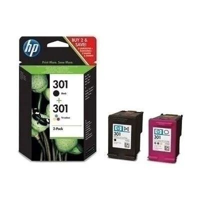 HP Cartucho Nº 301 Pack de 2 Negro y Color N9J72AE