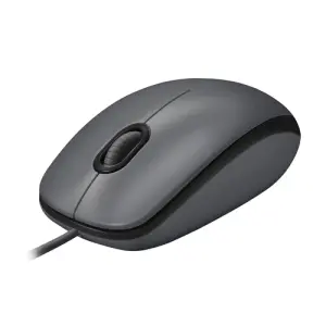 Logitech M100 Ratón USB 1000dpi - Uso Ambidiestro - Negro