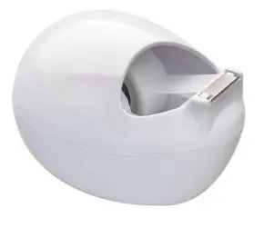 Scotch Dispensador de Cinta Adhesiva con Cinta Invisible - 19mm x 7.5m - Color Blanco