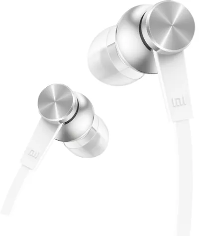 Xiaomi Mi In-Ear Basic Auriculares Intrauditivos Plata y Blanco