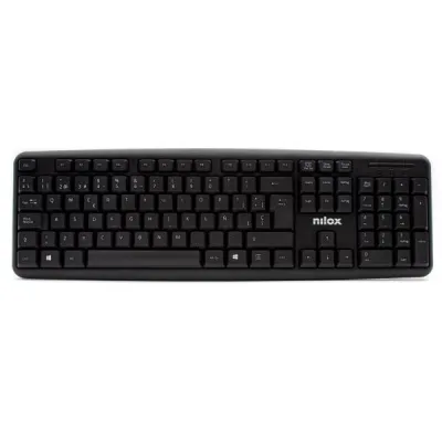 NILOX TECLADO CABLE USB NEGRO