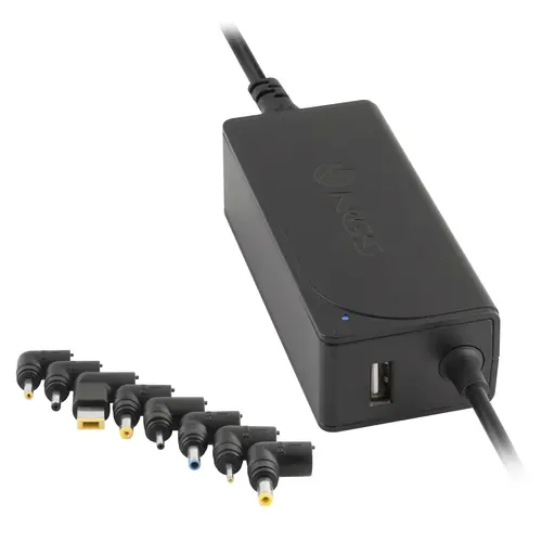 NGS Cargador de Pared Universal 45W para Portátiles - 8 Clavijas