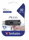 Verbatim Pendrive V3 Store 'N' Go 32GB Retráctil USB 3.2 Negro