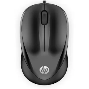HP Ratón USB 1200dpi Ambidiestro 3 Botones Cable 1.50m Color Negro