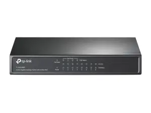 SWITCH NO GESTIONABLE TP-LINK SG1008P 8P GIGA CARCASA METALICA NO RACK CON 4P POE