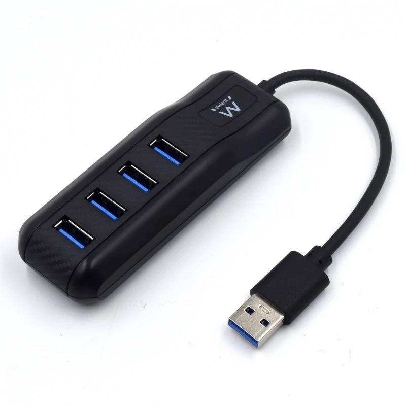 Ewent Ew1138 Hub 4 Puertos Usb 3.1 Gen1 (Usb 3.0)