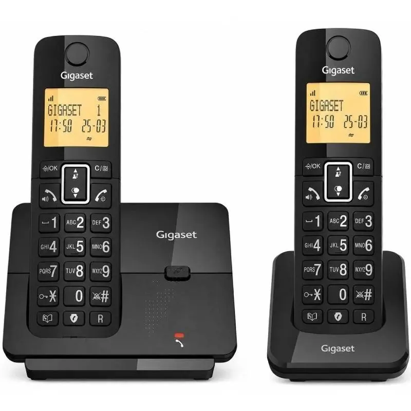 Gigaset Essential 300 Inalámbrico DECT Duo - Teléfono Fijo Inalámbrico