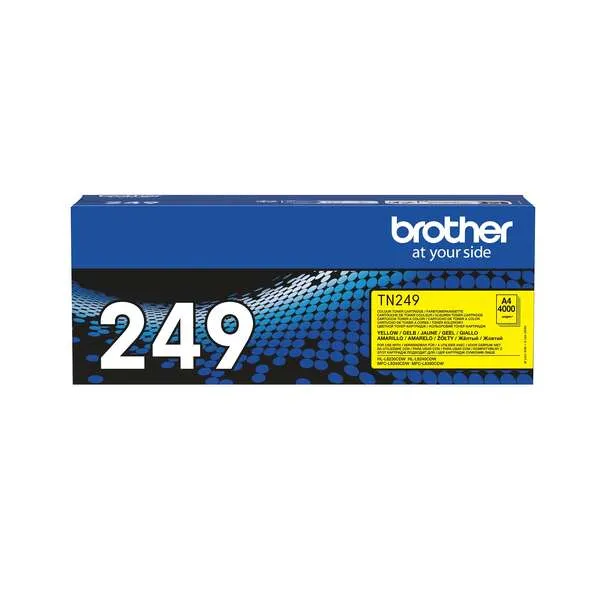 Brother TN249 Cartucho de Tóner Original Amarillo