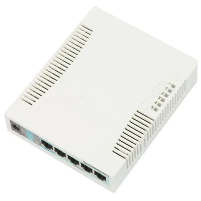 Mikrotik RB260GS Switch 5xGbE 1xSFP de Plástico