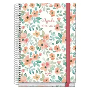 DOHE AGENDA ESCOLAR PRIME A5 ESPIRAL SV CARTÓN FORRADO MOD. CANDY 2026-2027