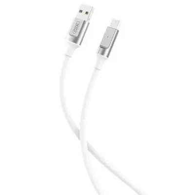 XO Cable Micro USB Carga Rápida 6A 1m Color Blanco