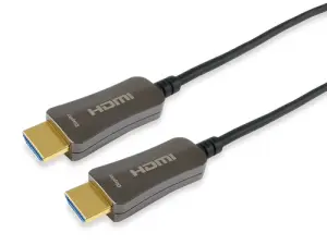 CABLE HDMI ACTIVO OPTICO EQUIP HDMI 2.0 4K 100M