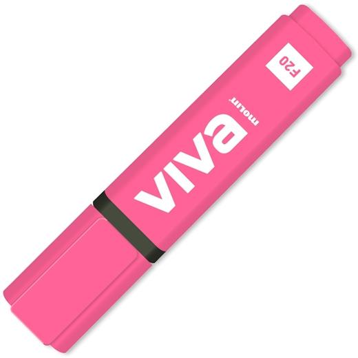 Molin Marcador Fluorescente Viva Fucsia