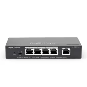 Ruijie Networks Reyee Switch 5xGb RJ45 4 PoE/PoE+ 54W Acero