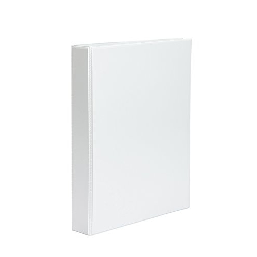 Pardo Carpeta Canguro A4 4 Anillas 50Mm - Bolsa En Lomo Y Portada - Color Blanco