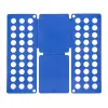 InnovaGoods Doblador de Ropa Plegable Compacto 24x59x1cm Color Azul